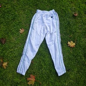 CHAMPION vintage track pants☁️💚🤍